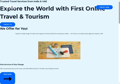 firstonlinetravels.com capture - 2025-07-23 11:04:25