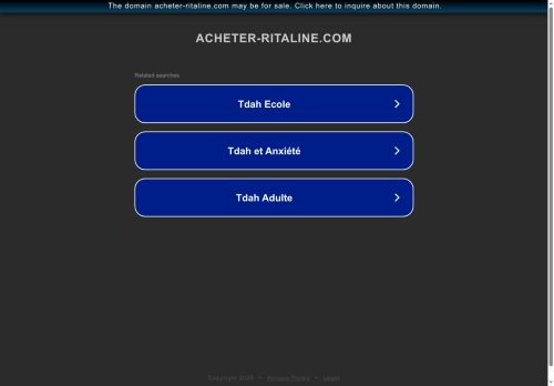 acheter-ritaline.com capture - 2025-07-23 11:31:14