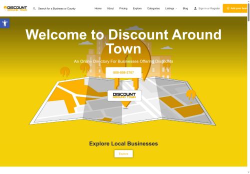 discountaroundtown.com capture - 2025-07-23 11:46:44