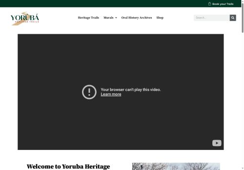 yorubaheritagetrails.com capture - 2025-07-23 13:28:10