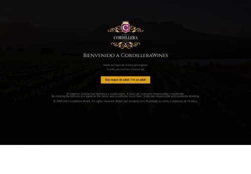 bodegacordillera.com capture - 2025-07-23 14:35:26