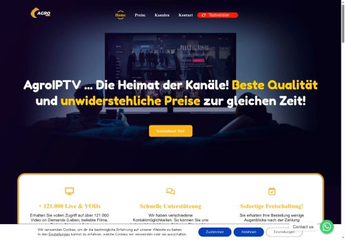 agroiptv.com capture - 2025-07-23 19:05:10