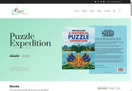 nvexpublishing.com capture - 2025-07-24 10:16:26