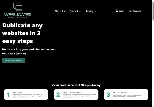 weblicater.com capture - 2025-07-24 10:43:37