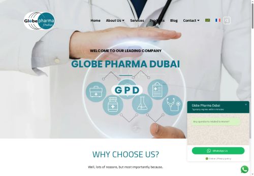globepharmadubai.com capture - 2025-07-24 16:40:28