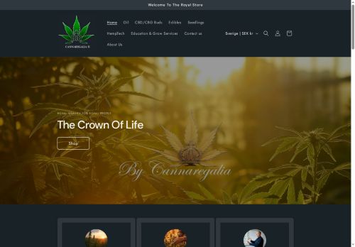 cannaregalia.com capture - 2025-07-24 17:46:31