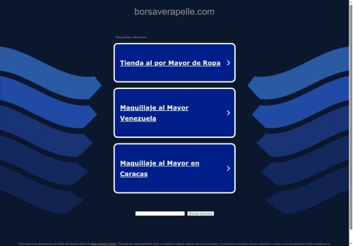 borsaverapelle.com capture - 2025-07-24 18:57:18