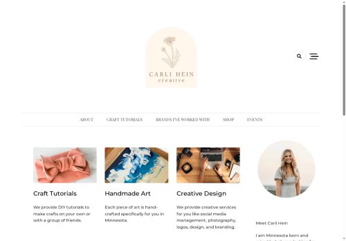 carliheincreative.com capture - 2025-07-24 18:57:59