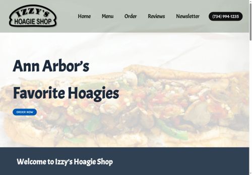 izzyscheesesteak.com capture - 2025-07-24 19:14:42