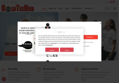 boldteehub.com capture - 2025-07-24 23:06:54