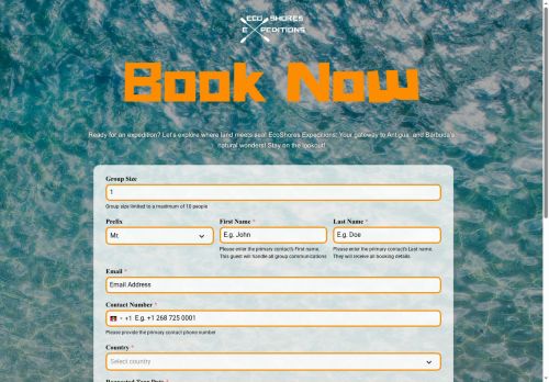 ecoshoresexpeditions.com capture - 2025-07-25 00:13:37