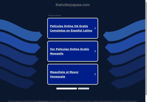 thehollerpapaw.com capture - 2025-07-25 00:51:18