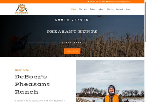 deboerspheasantranch.com capture - 2025-07-25 01:09:49