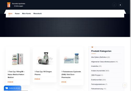 steroideapothekeerfahrungen.com capture - 2025-07-25 06:06:13