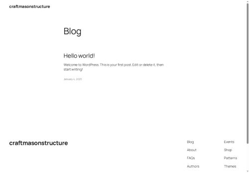 craftmasonstructure.com capture - 2025-07-25 11:54:43