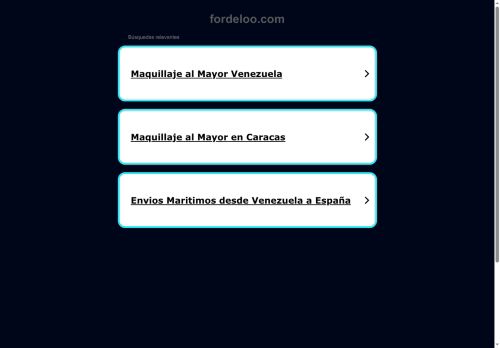 fordeloo.com capture - 2025-07-25 13:11:44