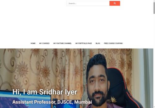 iamsridhariyer.com capture - 2025-07-25 20:17:41