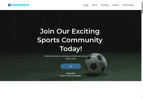 tesseractsportsclub.com capture - 2025-07-25 20:53:27