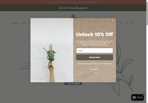 earthtonemagnets.com capture - 2025-07-26 01:33:18