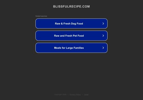 blissfulrecipe.com capture - 2025-07-26 05:18:09