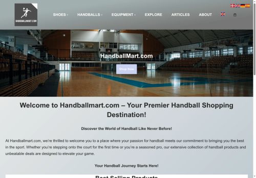 handballmart.com capture - 2025-07-26 08:04:30