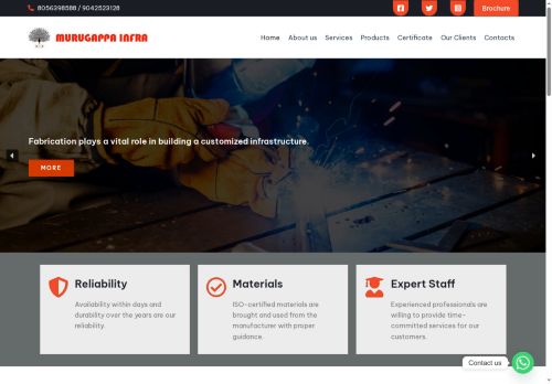 murugappainfra.com capture - 2025-07-26 08:23:24