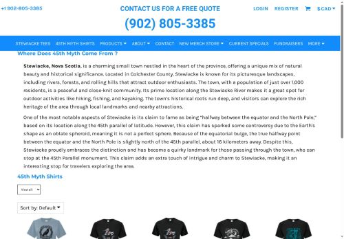 45thmyth.com capture - 2025-07-26 09:56:09