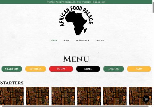 africanfoodpalace.com capture - 2025-07-26 09:56:09