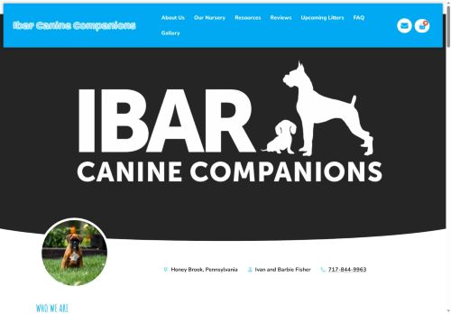 ibarcaninecompanions.com capture - 2025-07-26 12:05:39