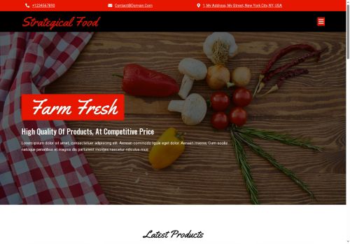 strategicalfood.com capture - 2025-07-26 14:06:07