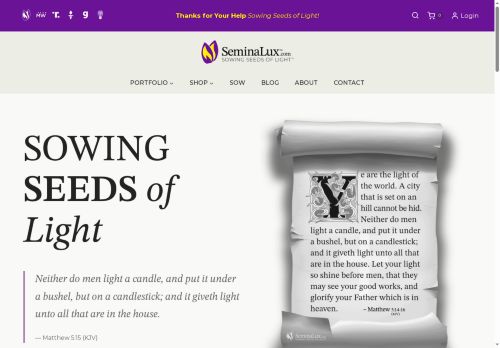 sowingseedsoflight.com capture - 2025-07-26 15:30:10