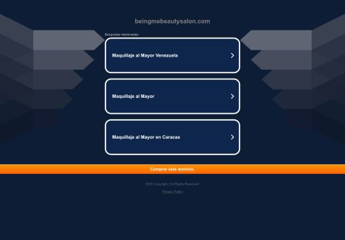 beingmebeautysalon.com capture - 2025-07-26 15:49:18