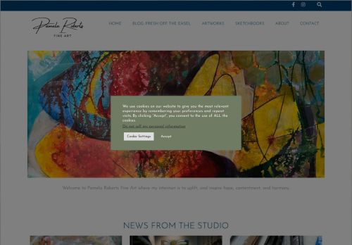 pamelarobertsfineart.com capture - 2025-07-26 16:26:40