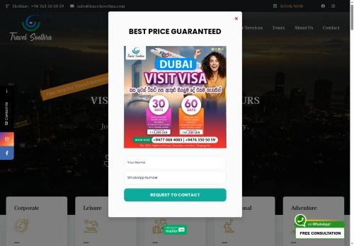 travelsoothra.com capture - 2025-07-26 19:18:06