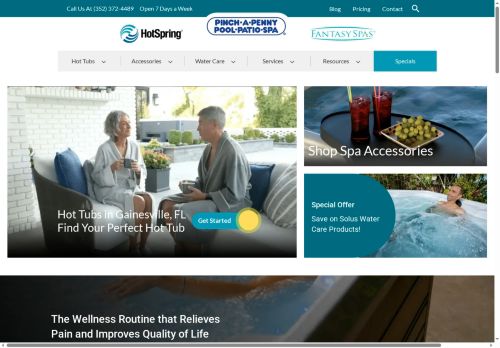 gainesvillehottubs.com capture - 2025-07-26 19:44:20