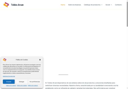 toldosarcan.com capture - 2025-07-26 20:22:31