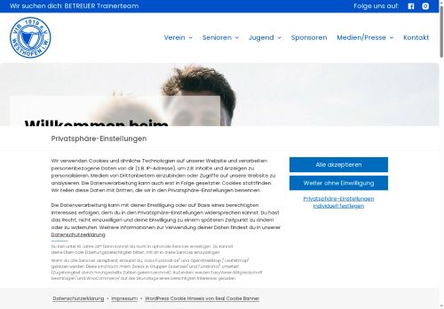 vfb-westhofen.com capture - 2025-07-26 20:25:35