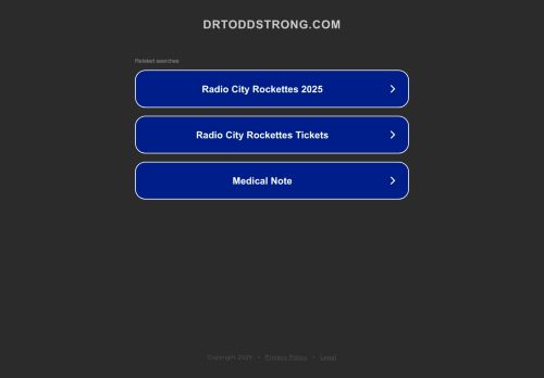 drtoddstrong.com capture - 2025-07-26 20:44:23