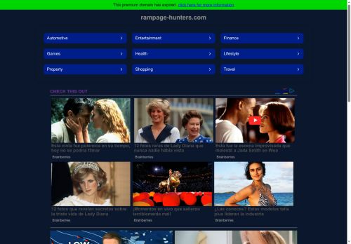 rampage-hunters.com capture - 2025-07-26 21:19:23