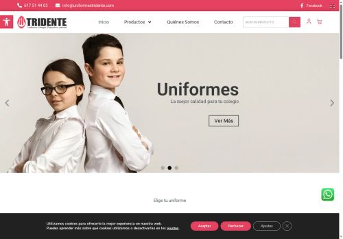 uniformestridente.com capture - 2025-07-26 21:33:00