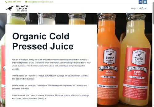 blackcrowjuice.com capture - 2025-07-26 21:48:46