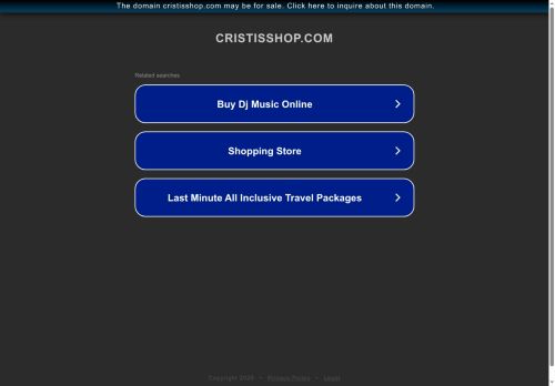 cristisshop.com capture - 2025-07-26 21:54:38
