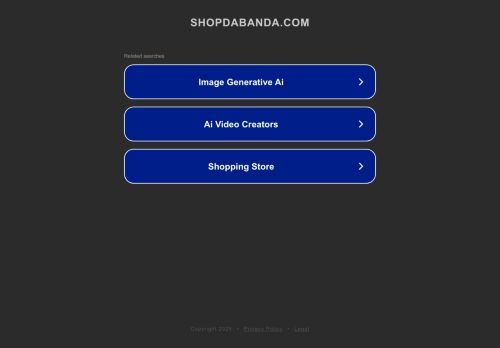 shopdabanda.com capture - 2025-07-26 22:35:52