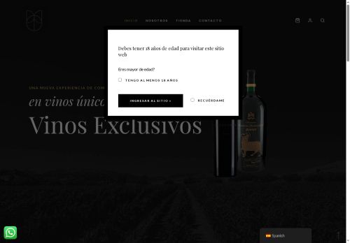 vinosexclusivosmx.com capture - 2025-07-26 22:46:40