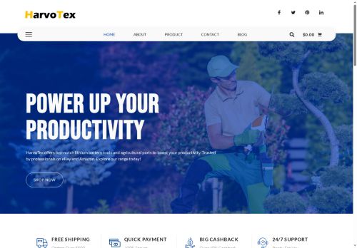 harvotex.com capture - 2025-07-26 23:15:12