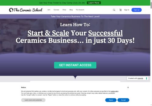 potterybusinessconference.com capture - 2025-07-26 23:36:28