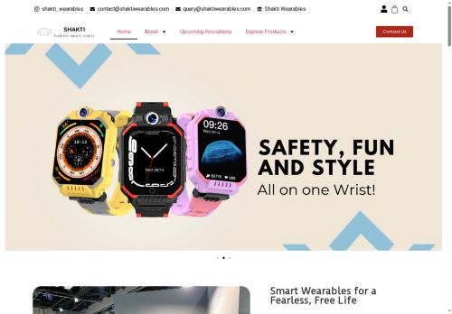 shaktiwearables.com capture - 2025-07-27 02:12:18