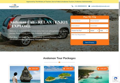 andamancarbookings.com capture - 2025-07-27 03:47:15