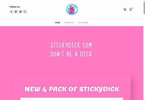 stickiedick.com capture - 2025-07-27 05:17:50