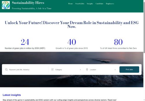 sustainabilityhires.com capture - 2025-07-27 05:17:50